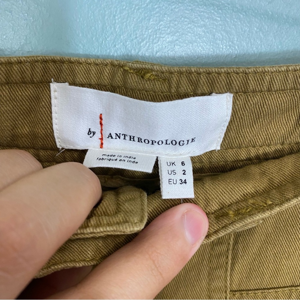 Anthropologie The Carson Utility Barrel‎ Pants Bronze - Picture 5 of 6